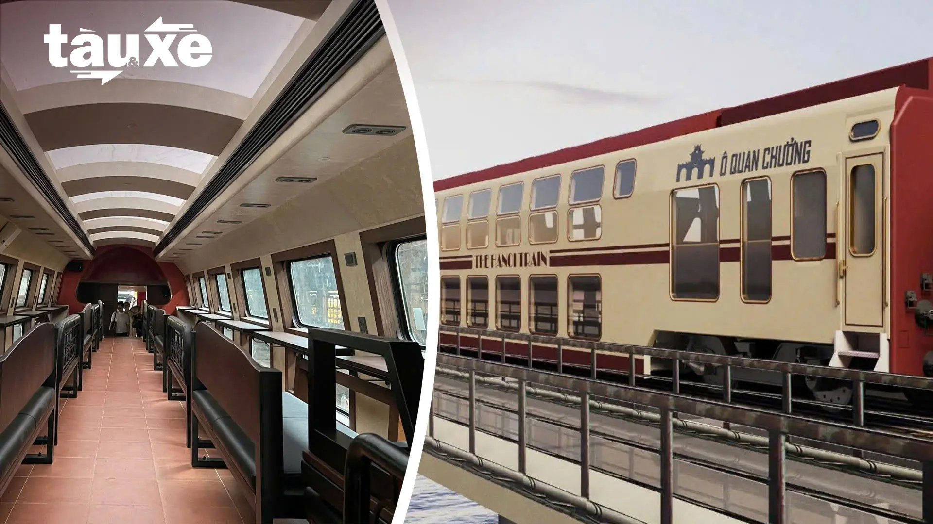 Các toa tàu hai tầng The Hanoi Train sắp đi vào hoạt động | Bản tin Tàu và Xe | 03/08/2025